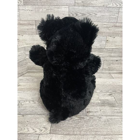 Wildlife Artist Black Bear Plush Hand Puppet Full Body 10” Inch Educational Play - Picture 3 of 10